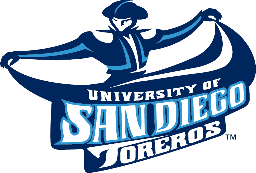 San Diego Toreros 1998-2004 Primary Logo vinyl decal